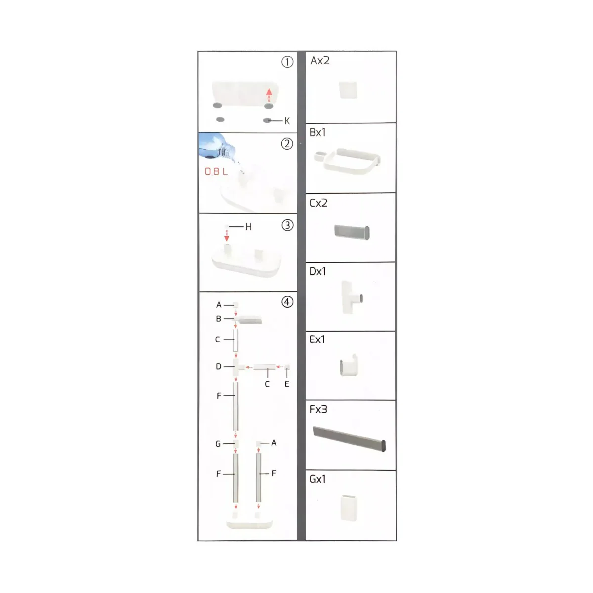 Toilettenpapierhalter Mit Ablage für Handy Ohne Bohren WC Halterung - Image 13